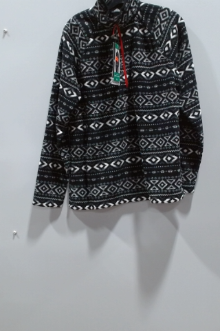 Old Navy Printed Quarter Zip Fleece Pullover