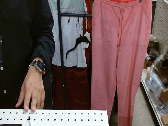 Pink Casual Pants