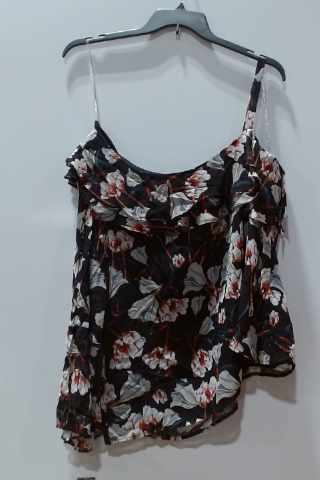 Floral One Shoulder Blouse