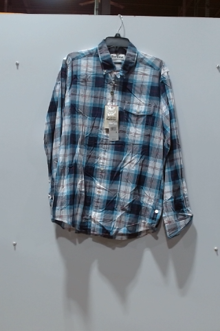 Robert Graham Men's Plaid Cotton Long Sleeve Shirt