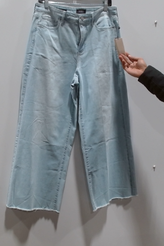 JUDITH Women's High-Waisted Wide Leg Denim Jeans