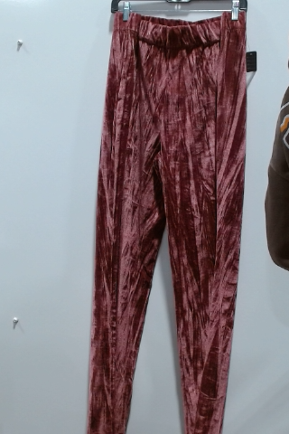 Pink Velvet Pants