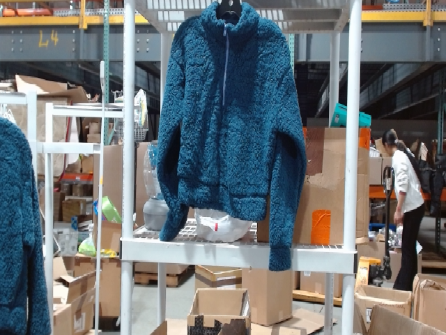 A New Day Teal Fleece Pullover
