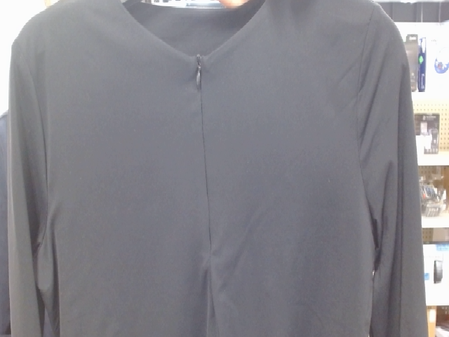 Elegant Black Long Sleeve Blouse