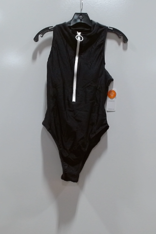 Wonder Nation Sleeveless Black Bodysuit