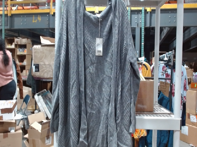 Gray Cardigan