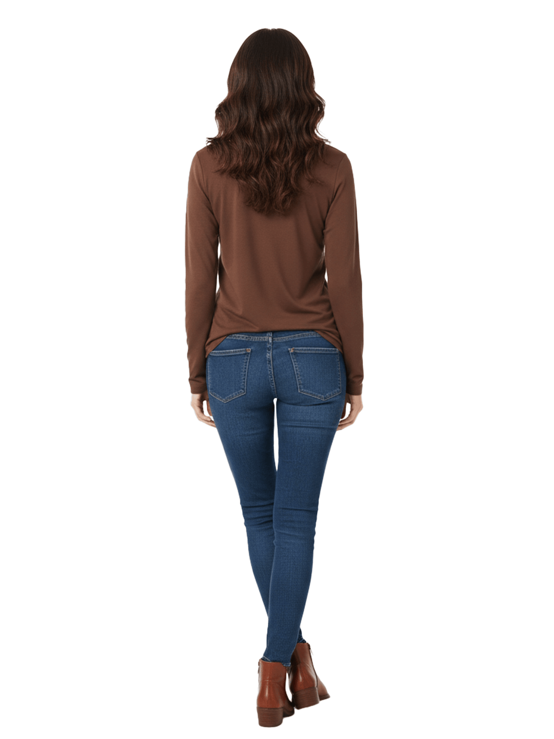 Brown Long Sleeve Shirt