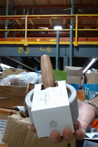 Rachel&Home Mortar and Pestle Set