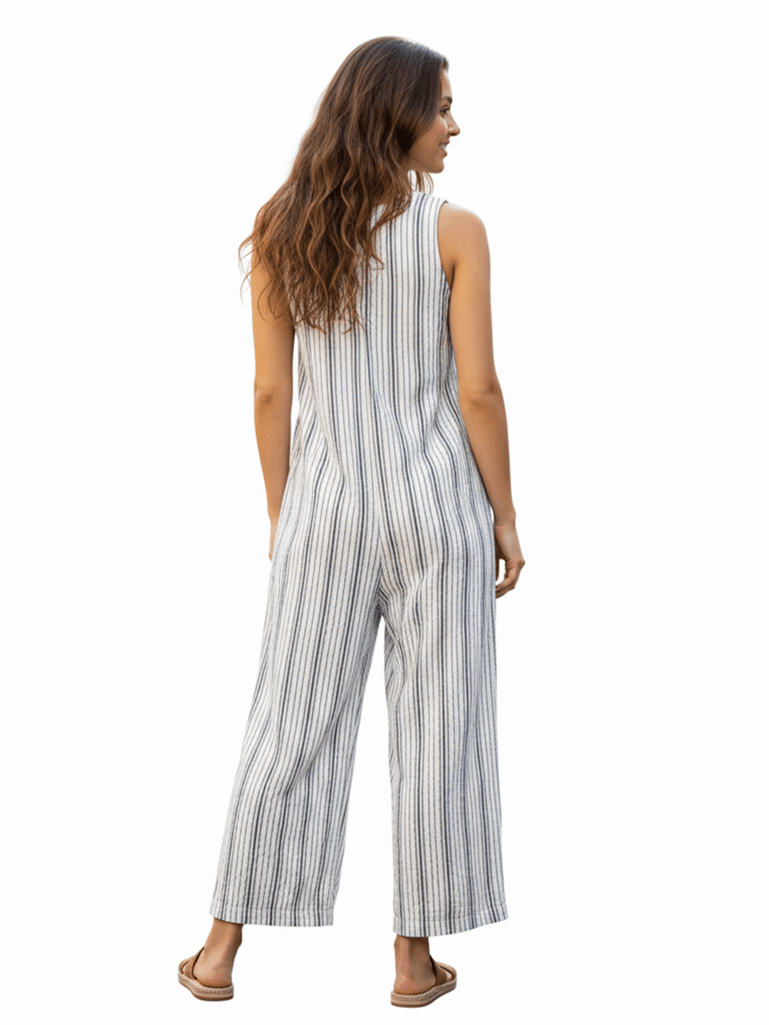 Universal Thread Women's Sleeveless Dress Striped