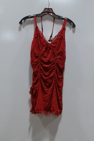 Red Halter Dress