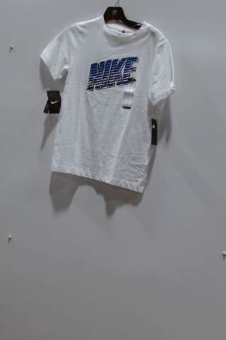 Nike Boys' White Graphic T-Shirt