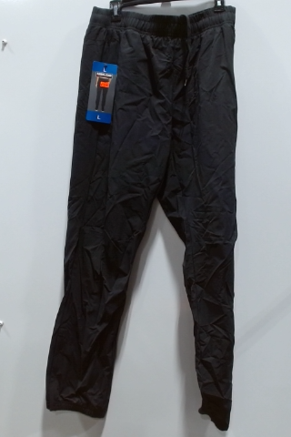 32 Degrees Black Activewear Joggers Size L