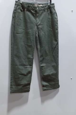 Women's Croft & Barrow Green Pants