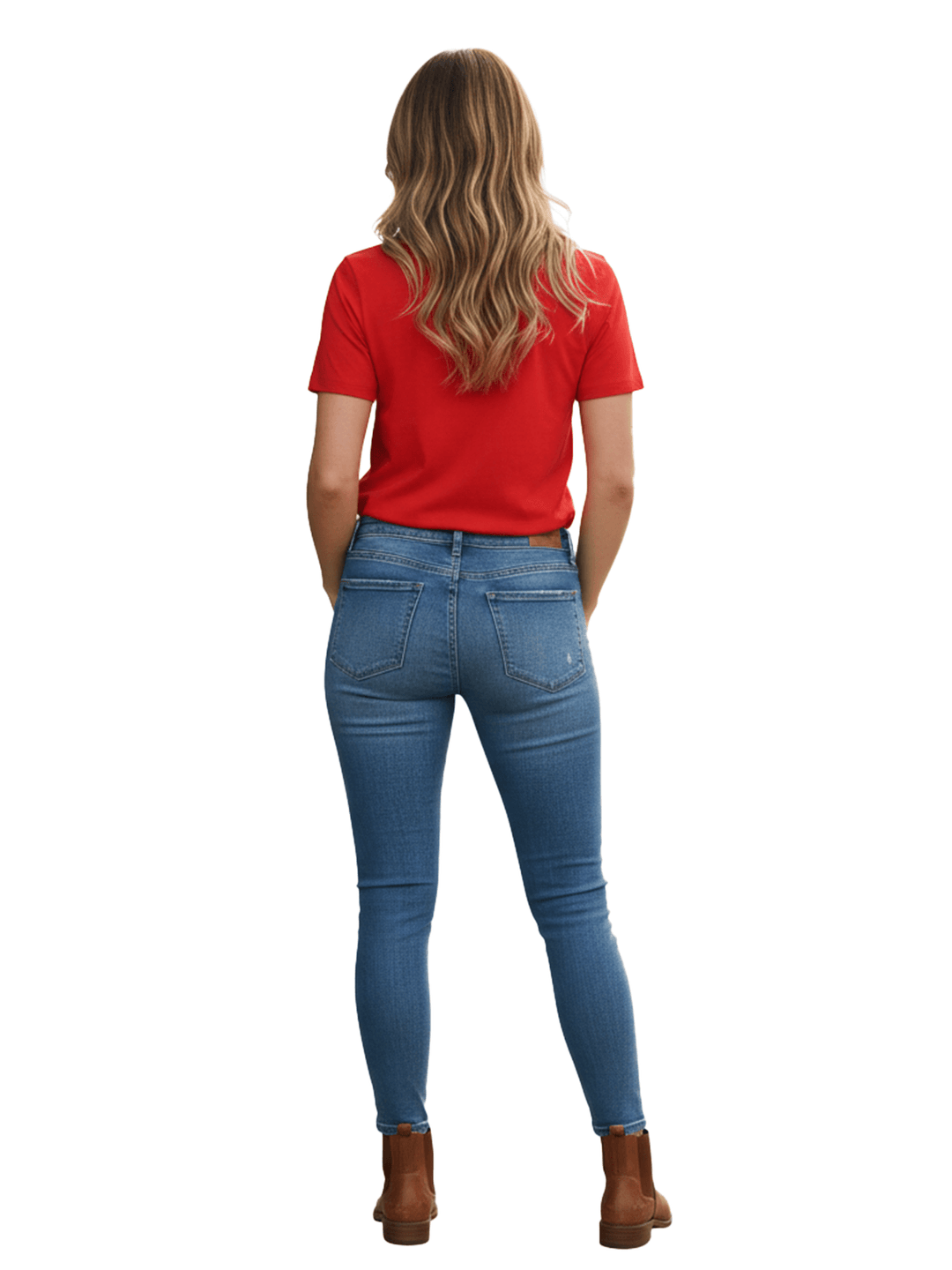Red Short Sleeve Top