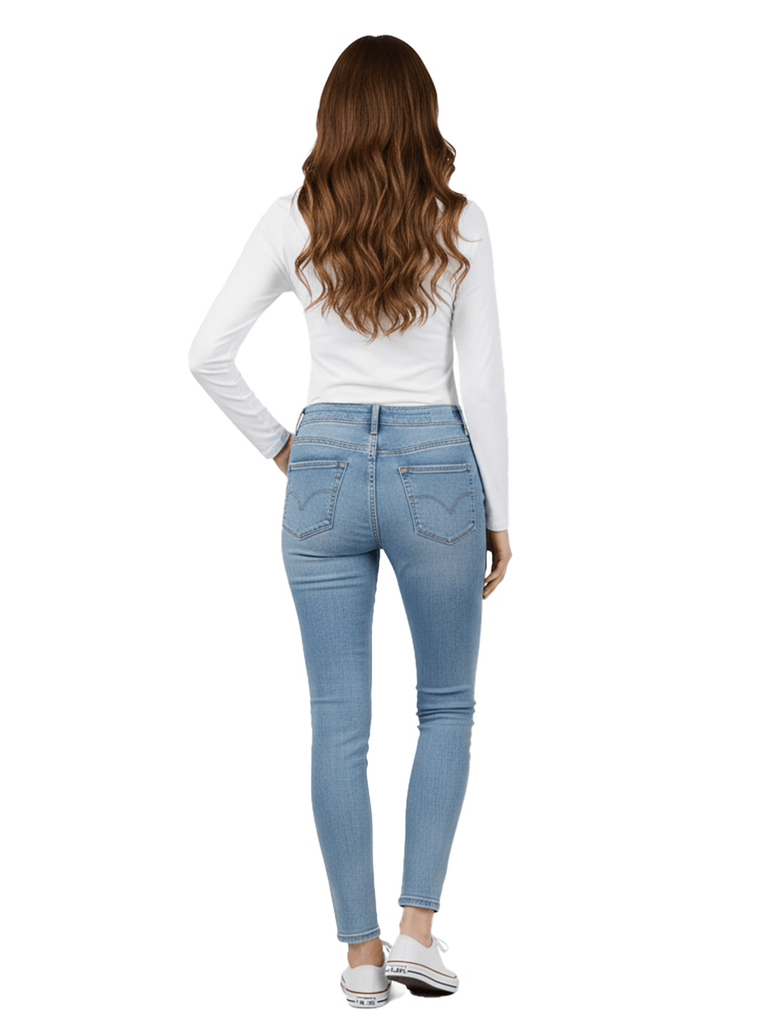 White Long Sleeve Top