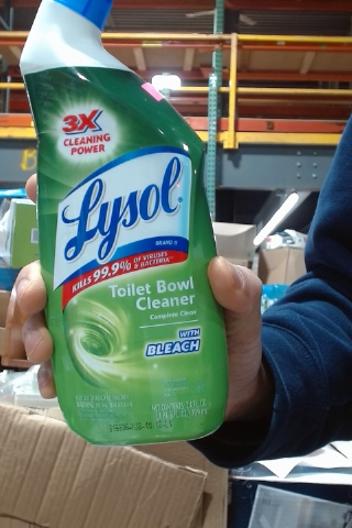 Lysol Toilet Bowl Cleaner with Bleach