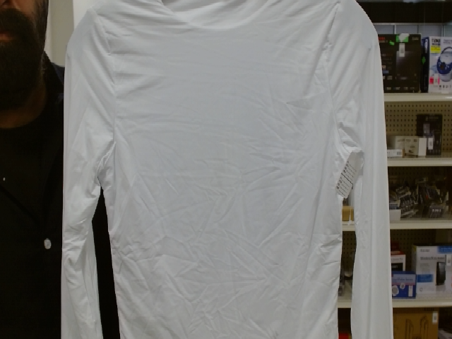 Elegant White Long Sleeve Top