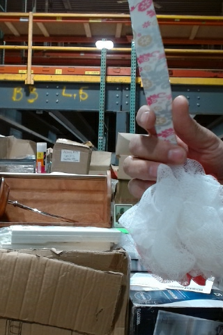 Bath Loofah with Handle