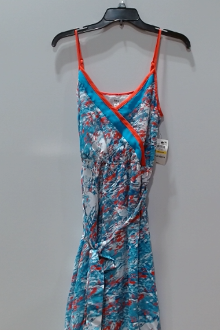 RGM Blue Pattern Dress Size M