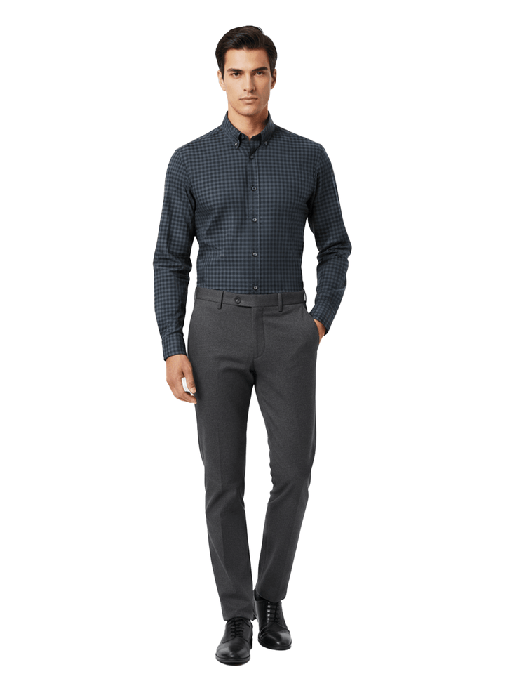Theory Mens Long Sleeve Button Up Shirt