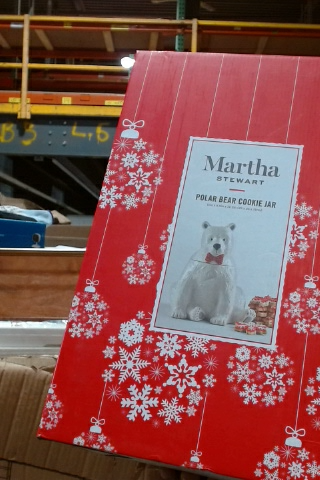 Martha Stewart Polar Bear Cookie Jar
