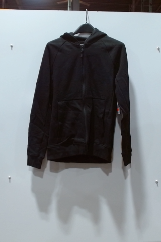 Black Zip Up Hoodie
