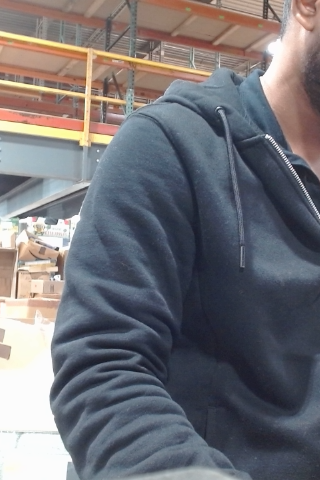 Black Full Zip Hoodie