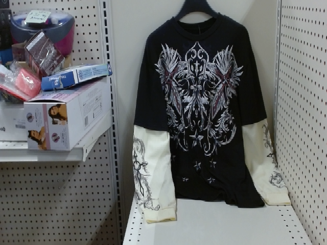 Black Long Sleeve Graphic Tee