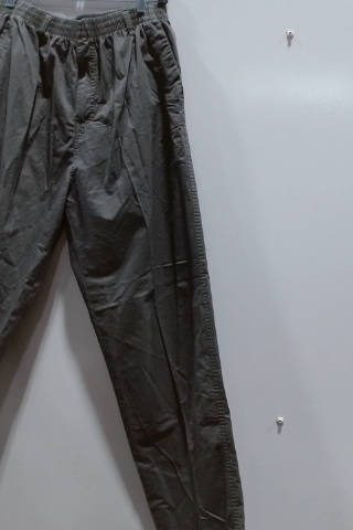 Gray Casual Pants