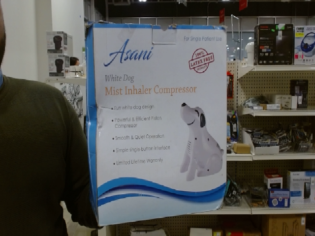 Asani White Dog Mist Inhaler Compressor