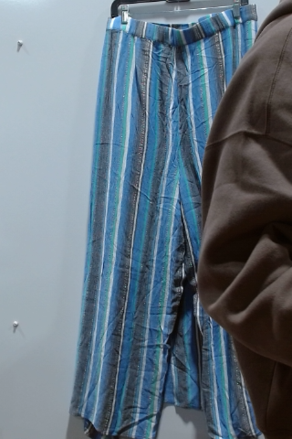 Striped Wide Leg Pants