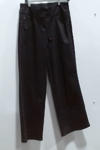 Black Wide-Leg Pants