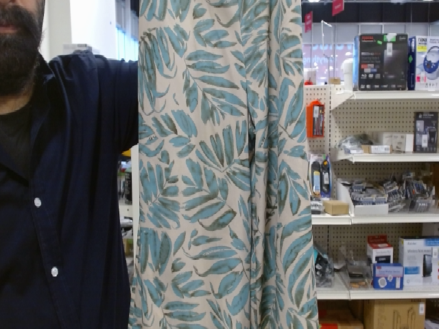 Love Tree Beige Palm Leaf Maxi Skirt