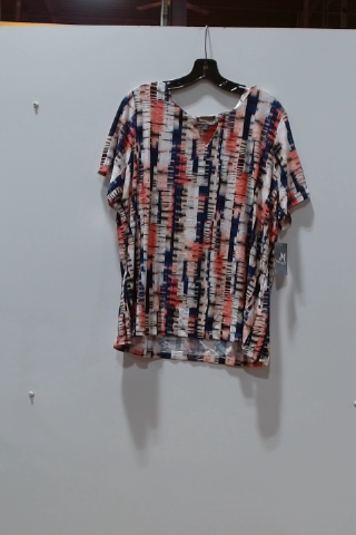 Alfred Dunner Multicolor Blouse
