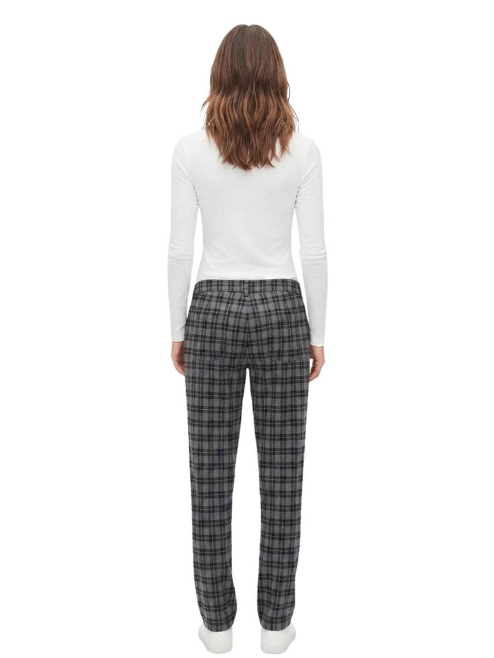 Gray Plaid Pajama Pants