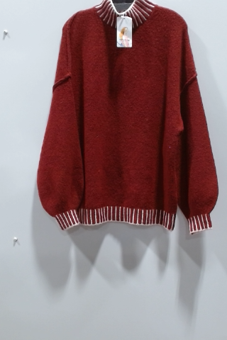 Burgundy Sweater