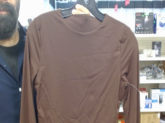 Brown Long Sleeve Shirt