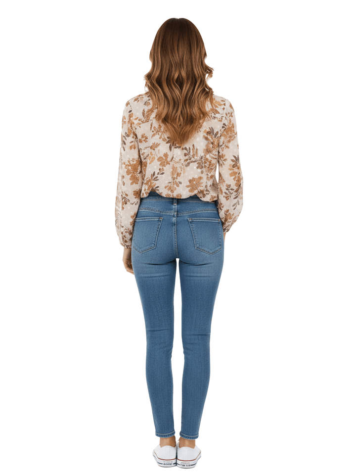 Floral Print Blouse