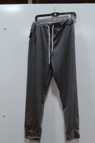 Gray Drawstring Joggers