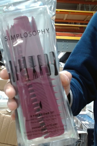SIMPLOSOPHY 8 Piece Comb Set