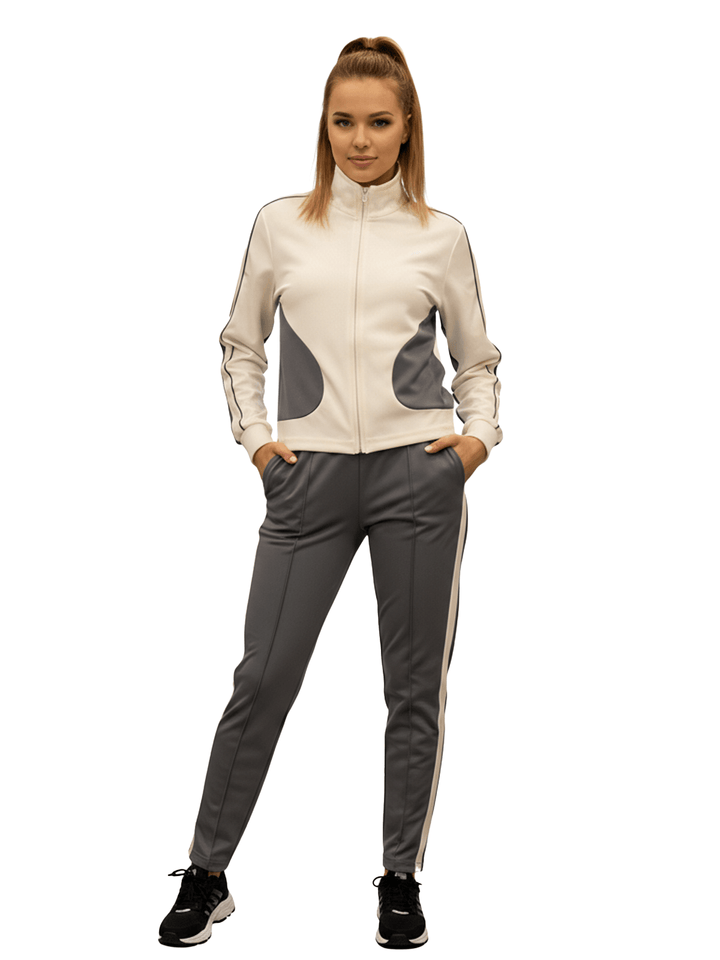White Activewear Sweatshirt & Hoodie