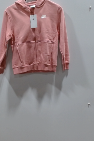 Nike Pink Full Zip Hoodie