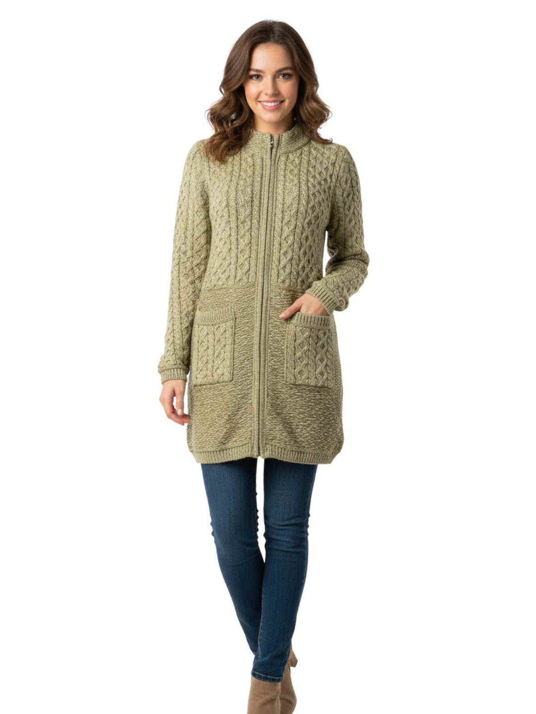 Eileen Fisher Women's Wool Cardigan Sweater M