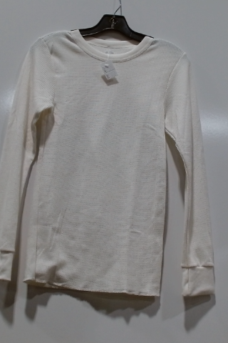 H&M White Long Sleeve Top