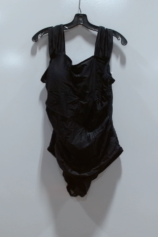 Black One-Piece Swimsuit