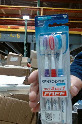 Sensodyne Sensitive Toothbrush, 3-pack