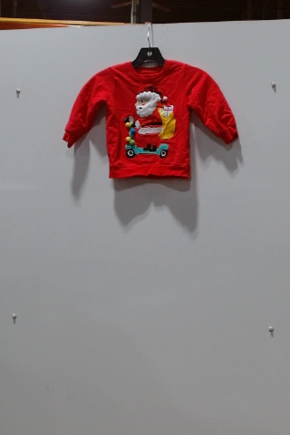 Red Santa Claus Graphic Sweatshirt