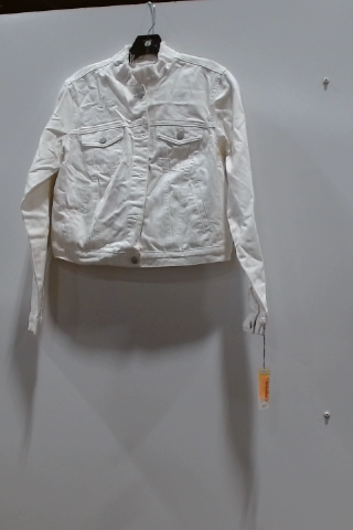 White Denim Jacket