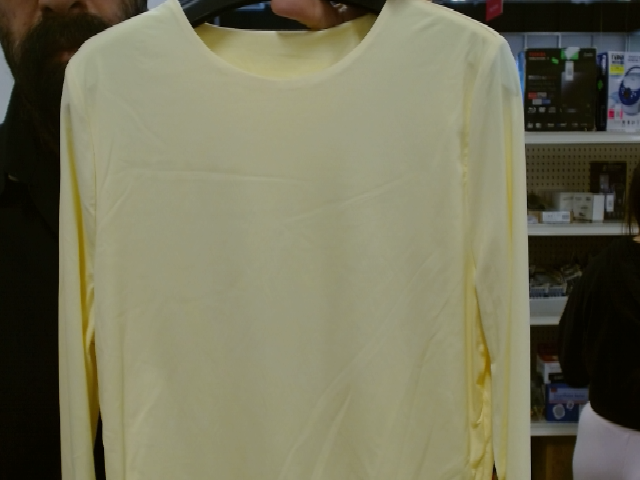 Yellow Long Sleeve Top