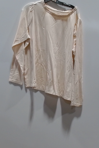 Beige Long Sleeved Shirt
